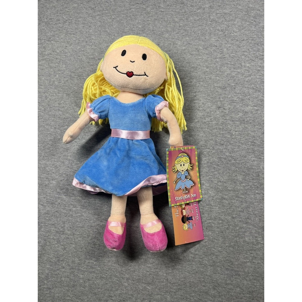 Madame Alexander Stinky Kid Jen Plush doll Rare Girl Blond 12"